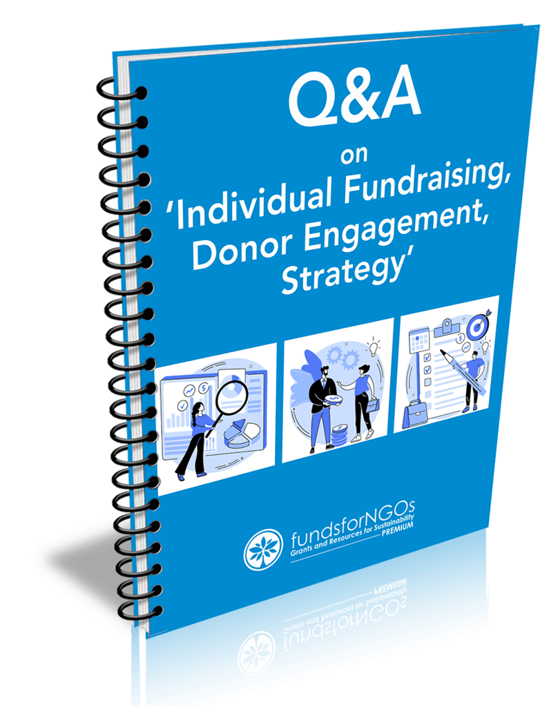 Q&A on ‘Individual fundraising, Donor Engagement, Strategy’